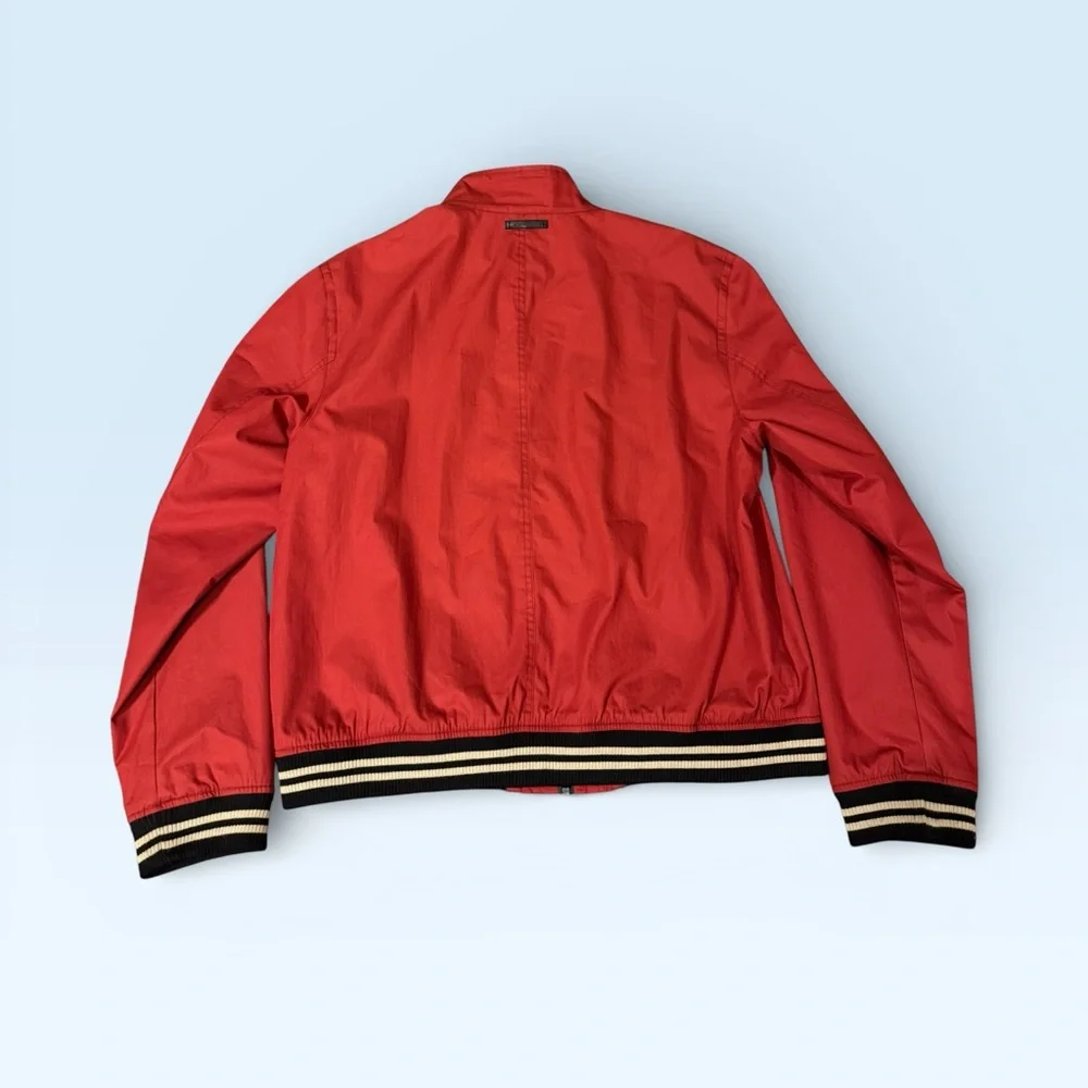 Coach Red Mens Barracuda Jacket - Picture 5 of 11
